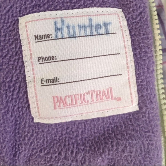 Girls Toddler Pacific Trail 24 Month Winter Coat Fleece Lined - Picture 3 of 4